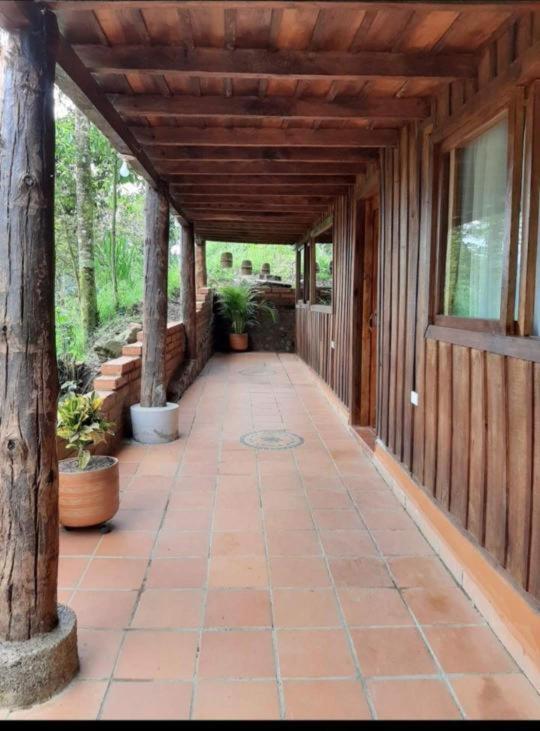 Hostal Y Cabanas Los Juanes Jardin Bagian luar foto