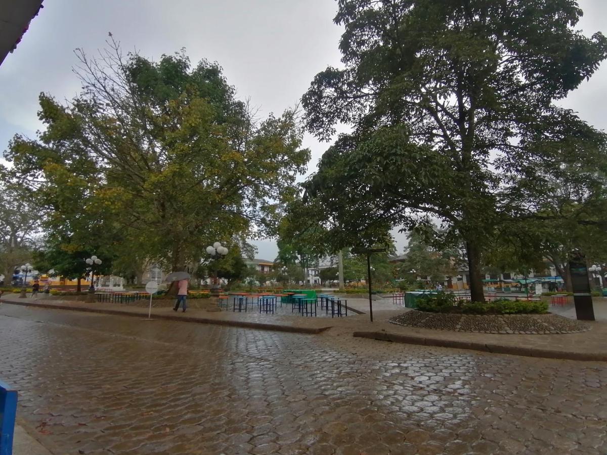 Hostal Y Cabanas Los Juanes Jardin Bagian luar foto
