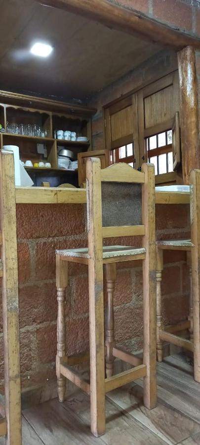 Hostal Y Cabanas Los Juanes Jardin Bagian luar foto