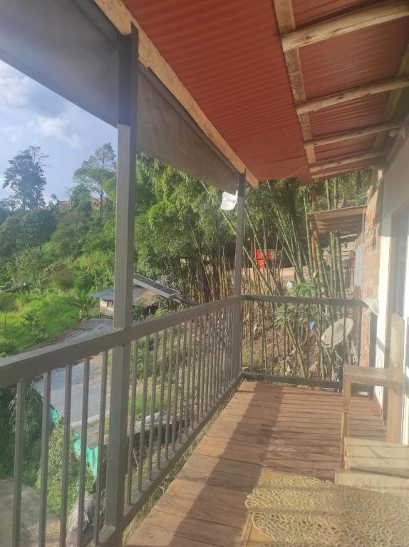 Hostal Y Cabanas Los Juanes Jardin Bagian luar foto
